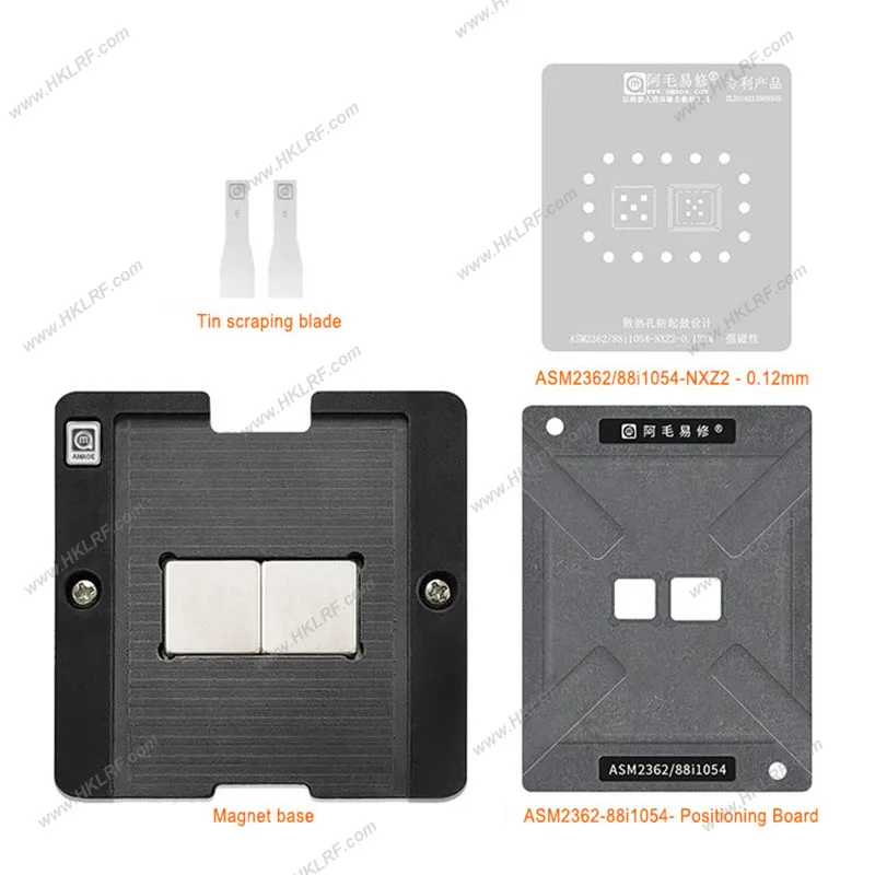 

QFN64/172 ASM2362 88i1053-NXZ2 88i1054-NXZ2 Наборы трафаретов