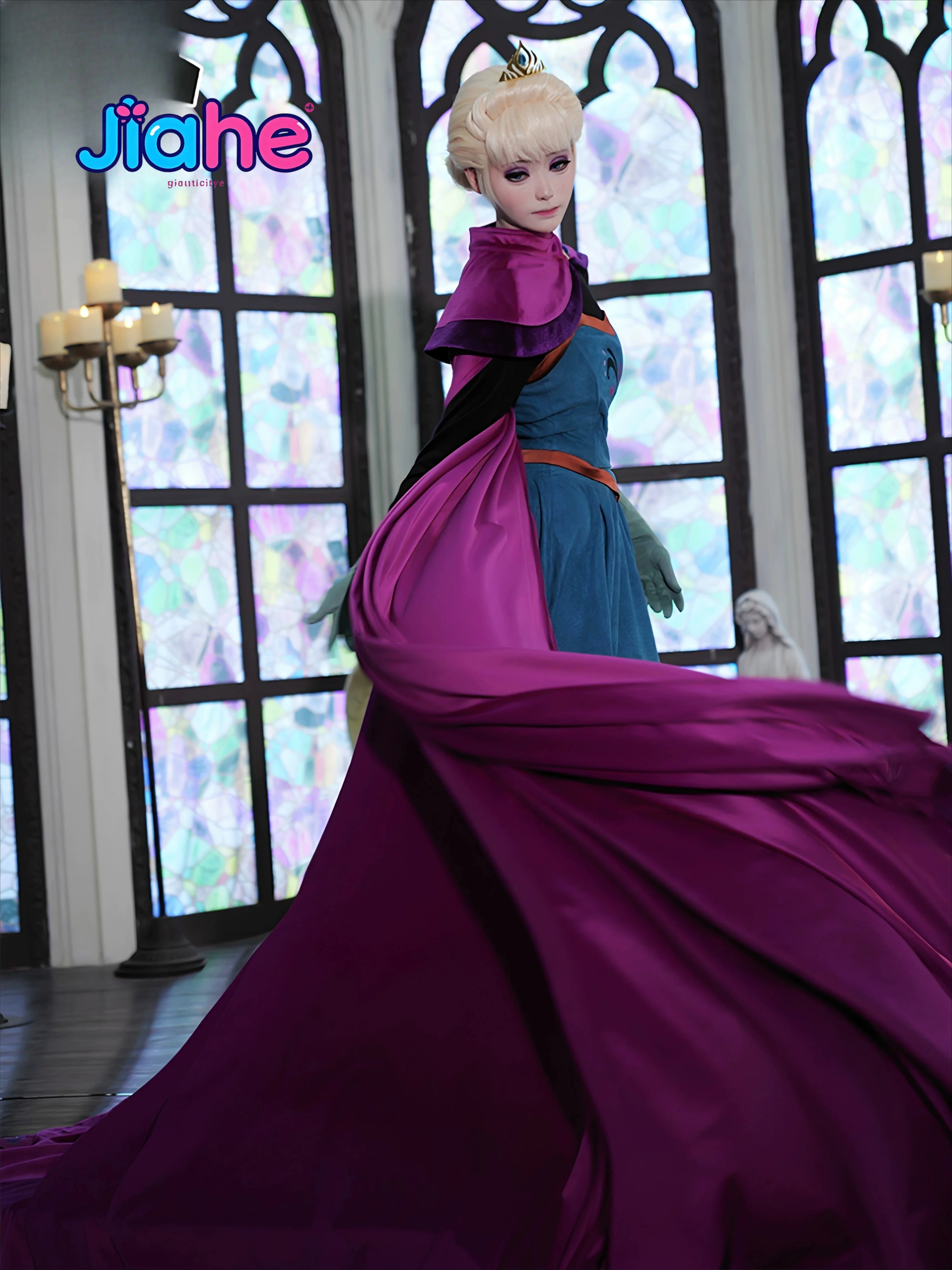 Anime Elsa Cosplay Kostuum Mei - Anime Cosplay Girl recensie en prijs