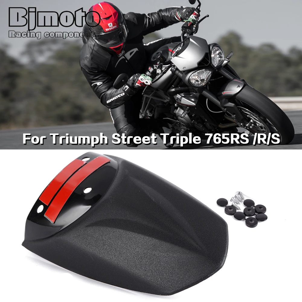 Motorcycle Accessories Front Rear Fender Extension For Triumph Street Triple 765 R/S/RS 765R 765RS 2017 2018 2019 2020 2021