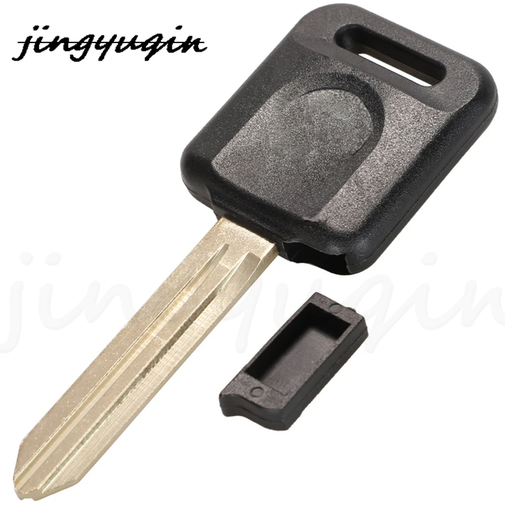 jingyuqin 10pcs/lot Transponder Replacement Remote Car Key Shell Case Fob For Nissan Maxima Frontier With Label No Chip