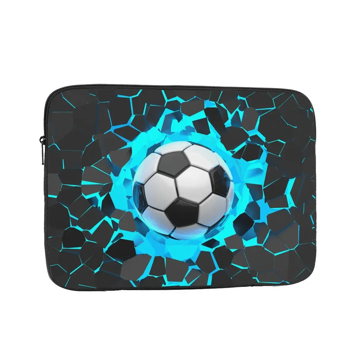 Laptop Notebook Sleeve Cover Bag Soccer Football Balls Computer Liner Sleeve Sports 10 12 13 15 17 Inch Shockproof Case Bag