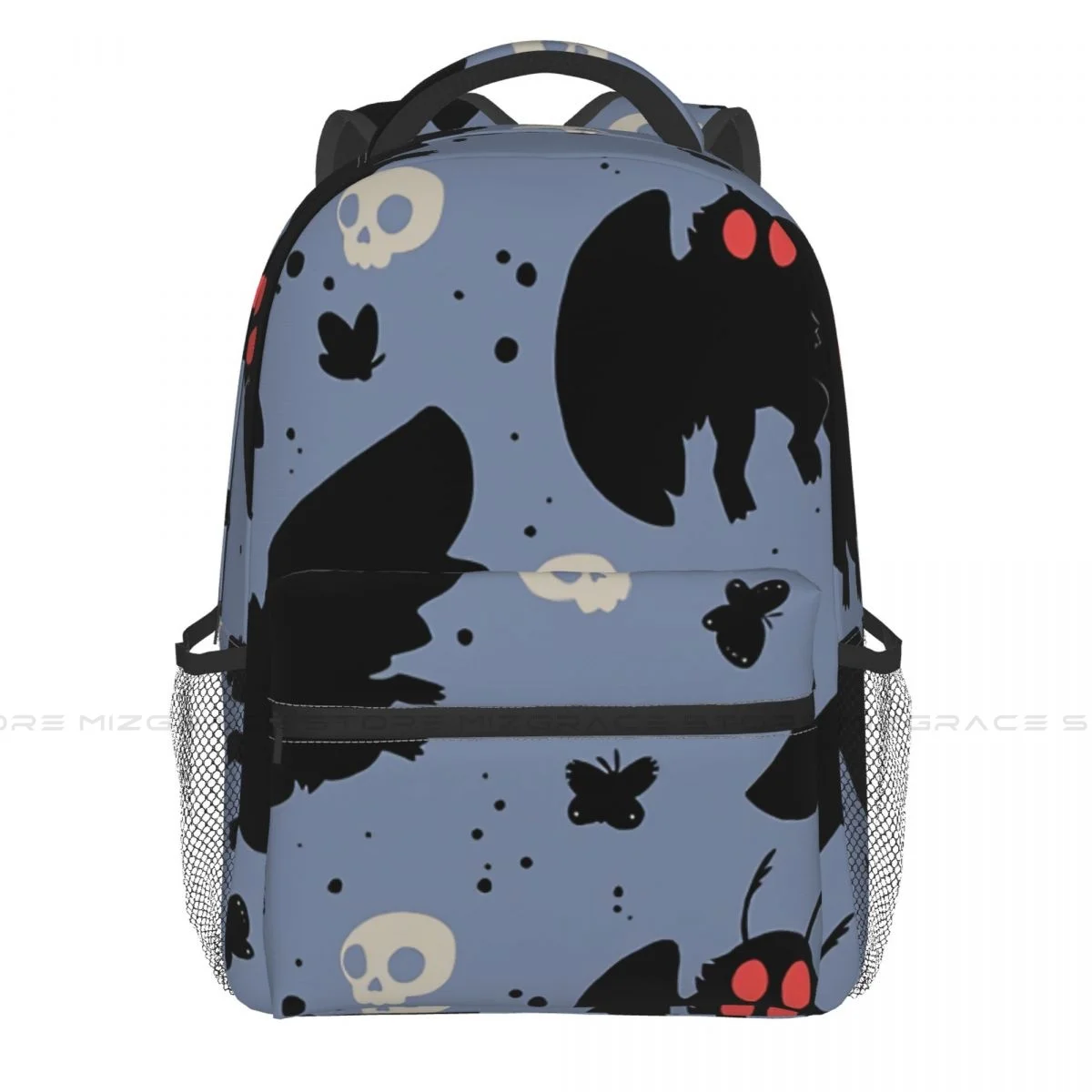 

Mothman Daylight Blue Backpacks Casual Print Student School Bag Women Man's Travel Bags Laptop Daypack