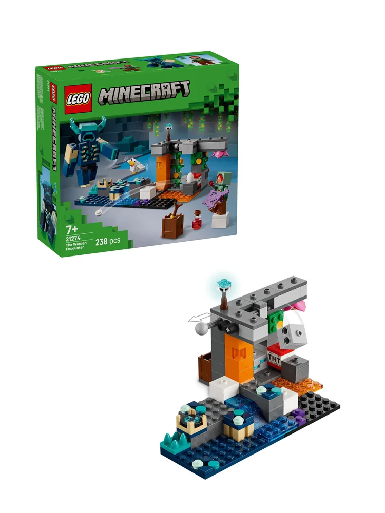 

Lego Minecraft 21274 Battle Sound Guard Boys and Girls Assembled Building Block Toy Children's Day Gift