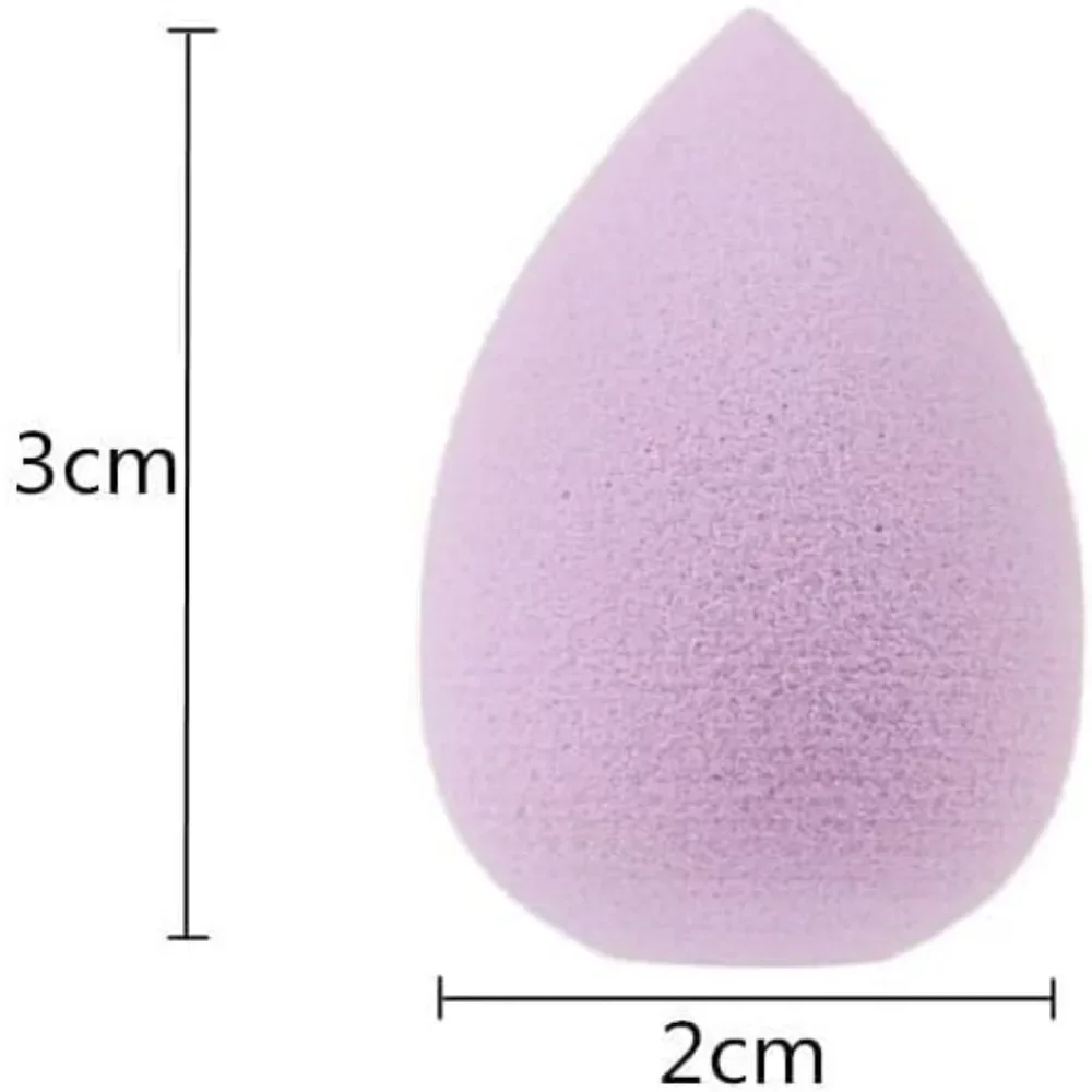 6-piece Purple Mini Makeup Sponge Mini Beauty Sponge Mixed Set, Makeup Mix and Sponge, Facial