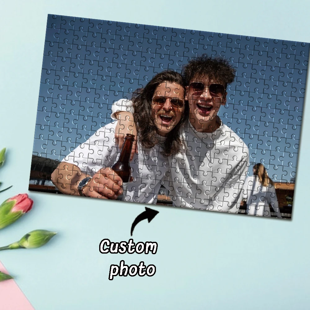 35/150/300/500/1000 ชิ้น ภาพถ่ายส่วนตัวแบบกำหนดเอง โปสเตอร์ส่วนตัว ปริศนาคลายเครียดแบบกำหนดเอง ปริศนาในรูปถ่ายแบบกำหนดเอง