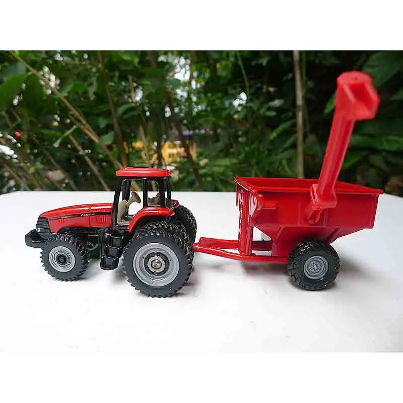 ERTL Diecast Alloy 1:64 Scale 14299 MX255 W Grain Cart Tractor Cars Model Adult Toy Classic Souvenir Gift Static Display