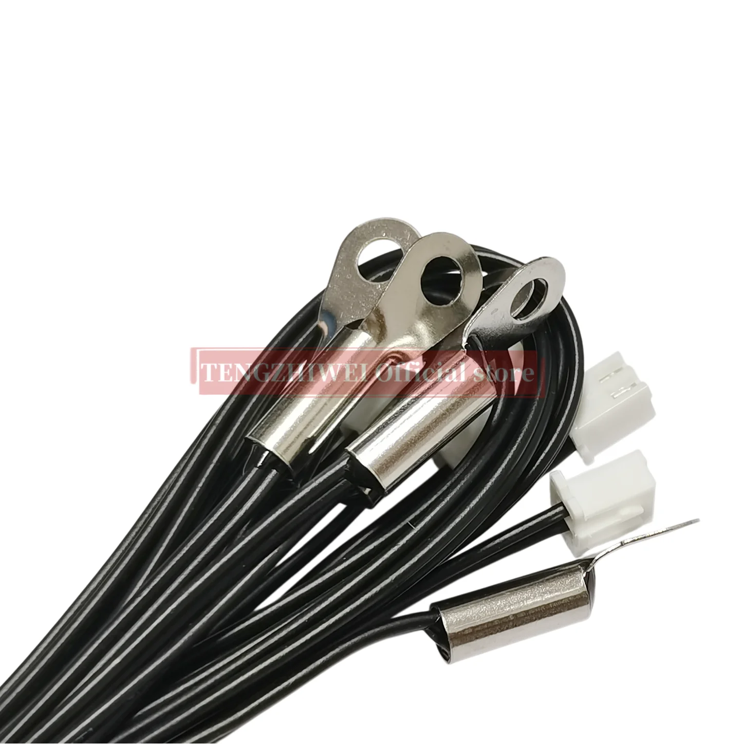 1/2/5PCS M4 Fixed Stainless Steel Probe B3950 1% 5K 10K 15K 20K 50K 100K L20/30/40/50CM 1M 2M
