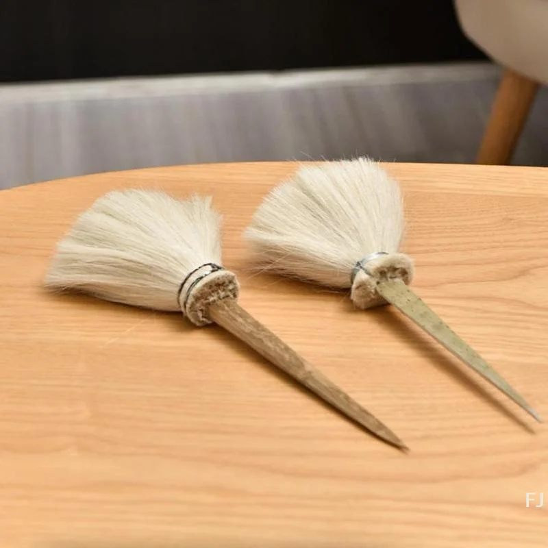 [YU]Premium Pottery Brush, Ideal For Ceramic Green Body Dust Removal, Clay Moisturizing And Art Painting Craft Projects