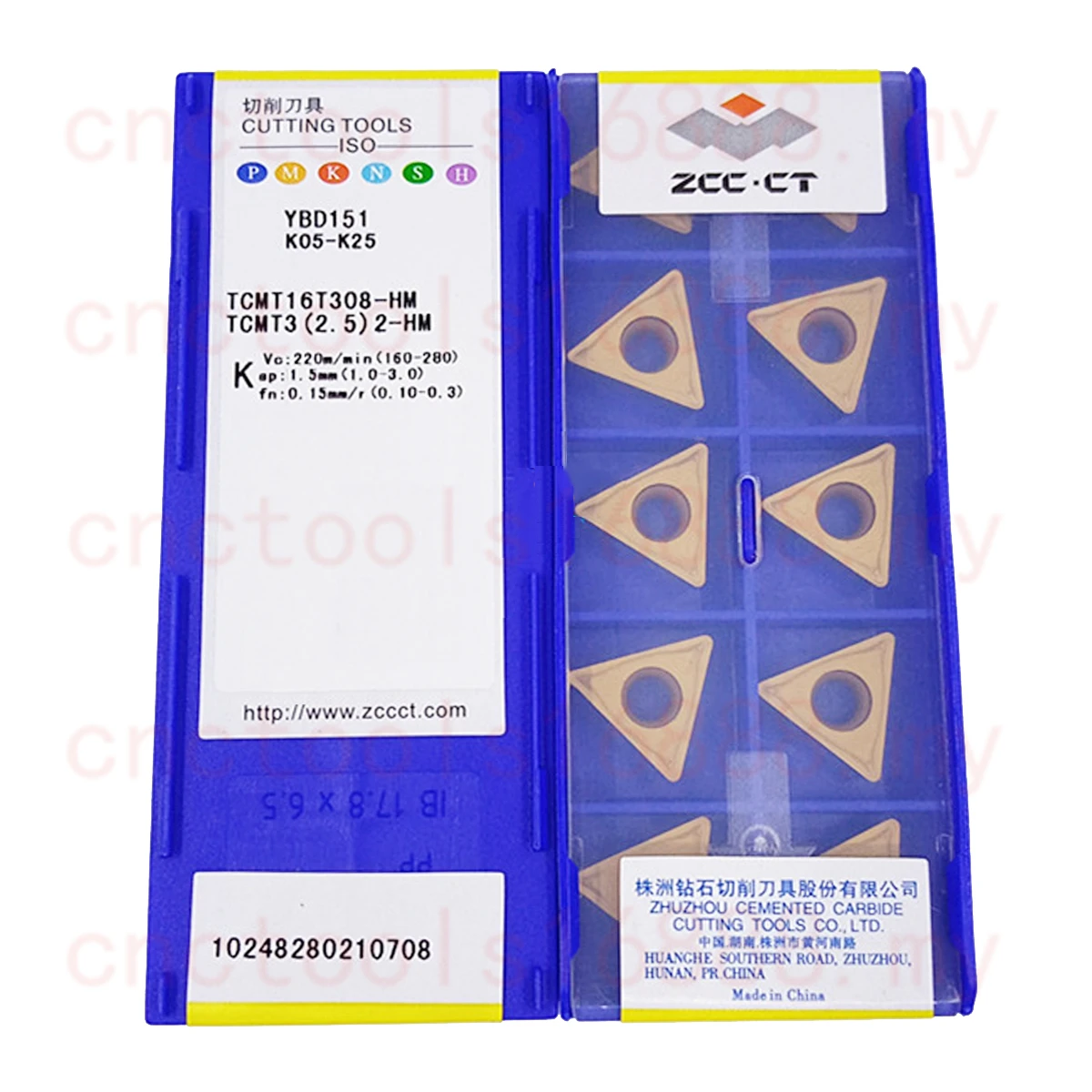 Imagem -02 - Inserções do Carboneto de Zccct Tcmt090204 Tcmt110204 Tcmt110208 Tcmt16t304 Tcmt16t308 Ybc251 Ybd152 Ybc252 Ybd102 Yb9320 Yb6315