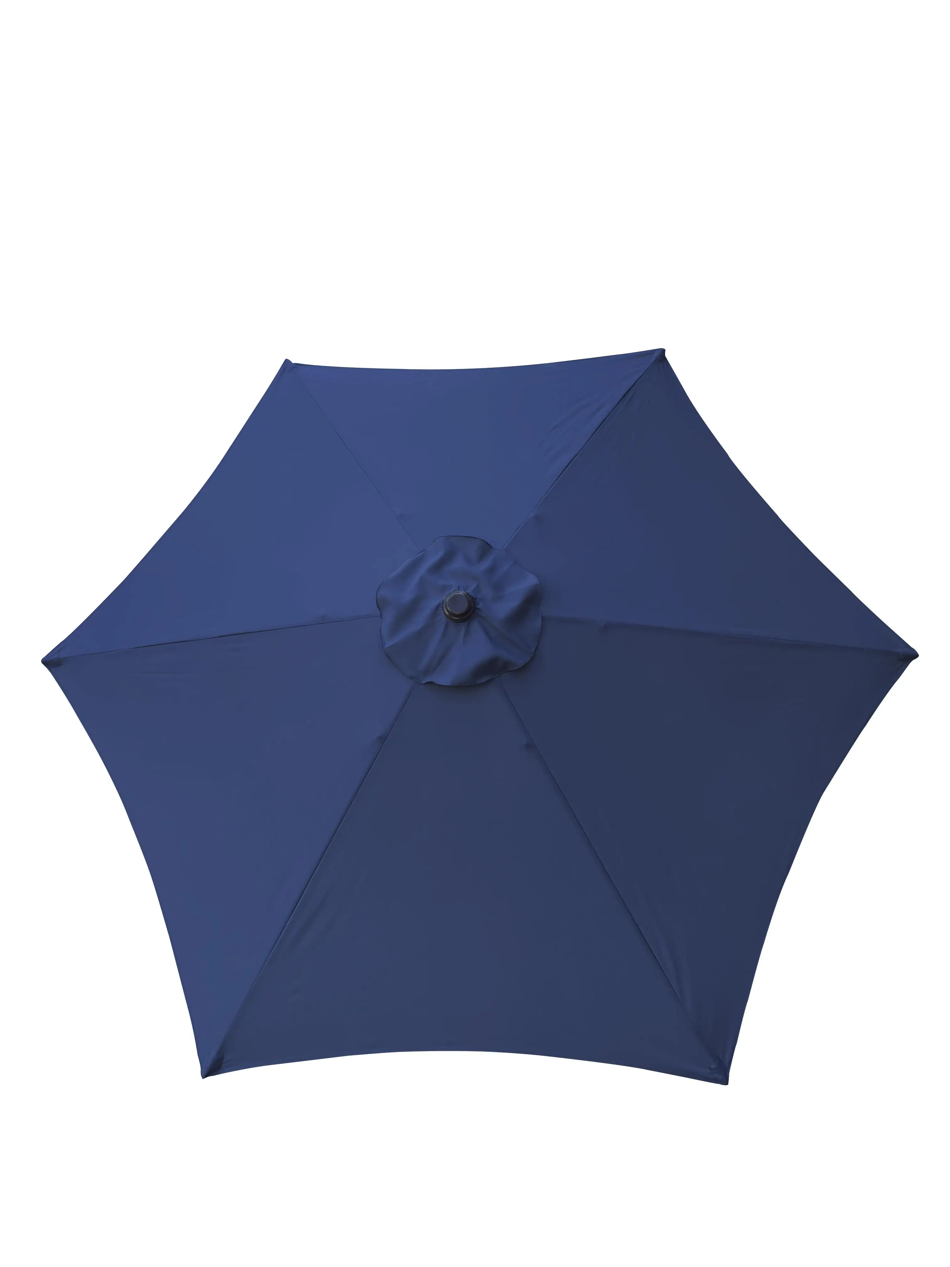 9FT Navy Blue Outdoor Umbrella - Patio Shade Canopy for Garden, Deck, & Beach Use