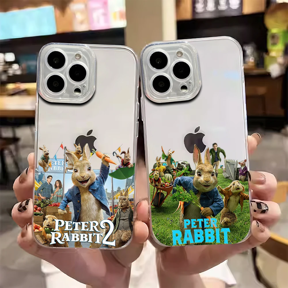 Movie P-Peter R-Rabbit Phone For SAMSUNG A31 54 35 55 S20 S21 S22 S23 S24 FE PLUS ULTRA Transparent soft shell