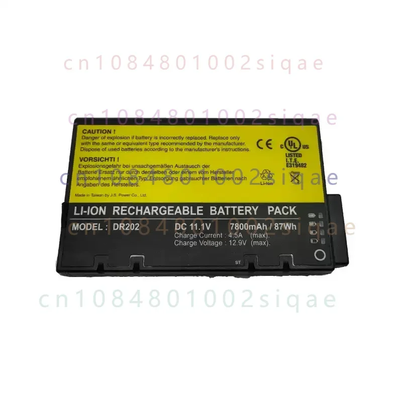 DR202 Replacement Battery For DR202i DR202S BP-LC2600 BP-PL2900 202S-20 338911120061 441847500001 10.8V 7800mAh