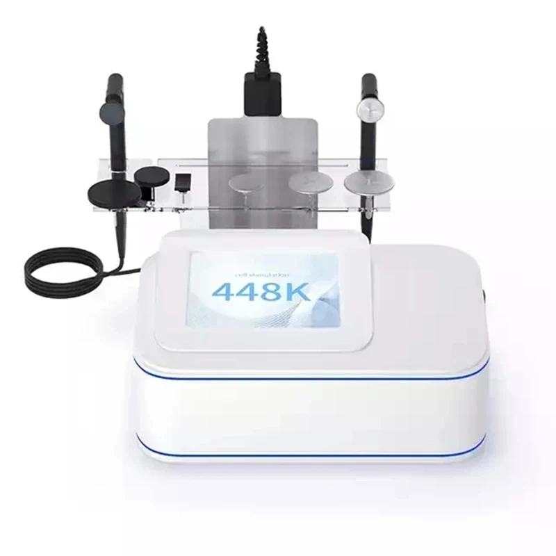 라디오 주파수 물리 치료 절제 무게추 손실 전기 전송 RF 기계, Indiba RET CET Tecar 치료, 448khz