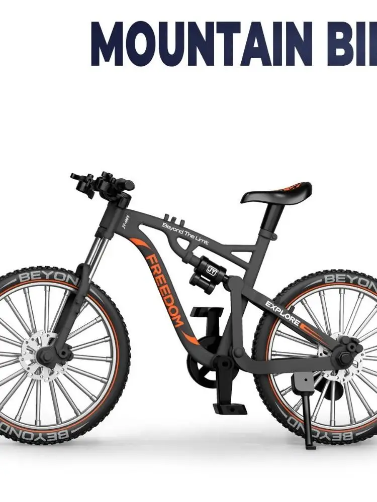 AliExpress NONE 1:8 Scale Mini Bicycle Model Racing Metal Ornament Mountain Bike Toy Miniature Diecast Road BMX Bike Model Collection