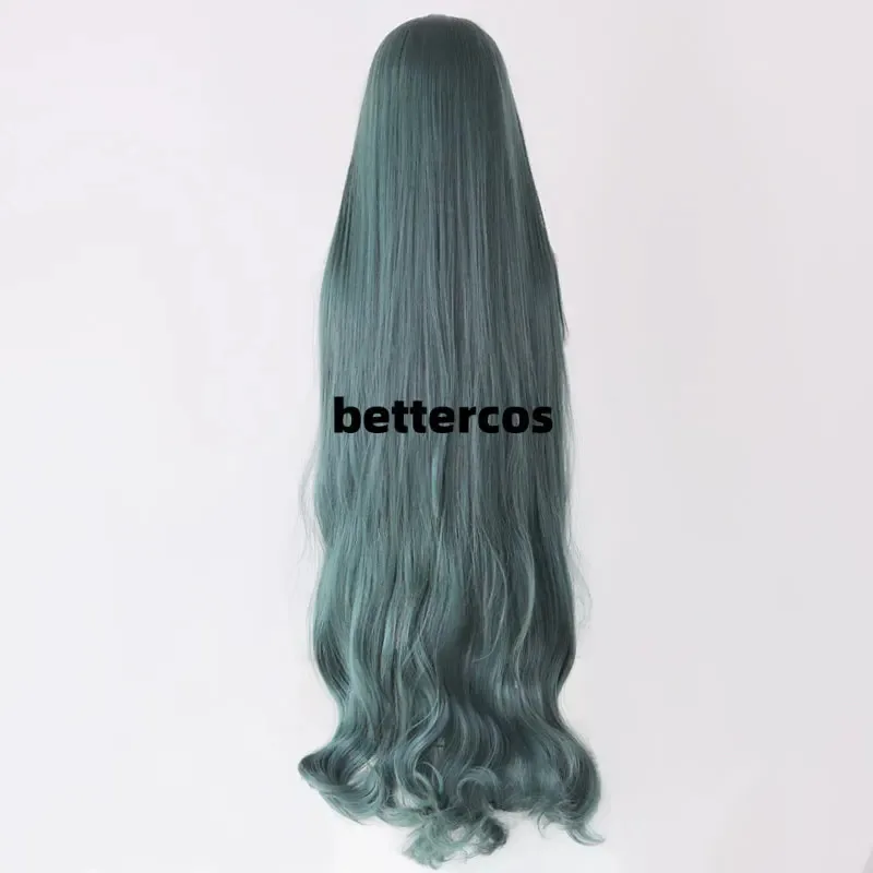 Danganronpa V3 Shirogane Tsumugi شعر مستعار 120 سنتيمتر طويل تأثيري هالوين زي الدعائم + غطاء شعر مجاني CB;5D;'7K;D