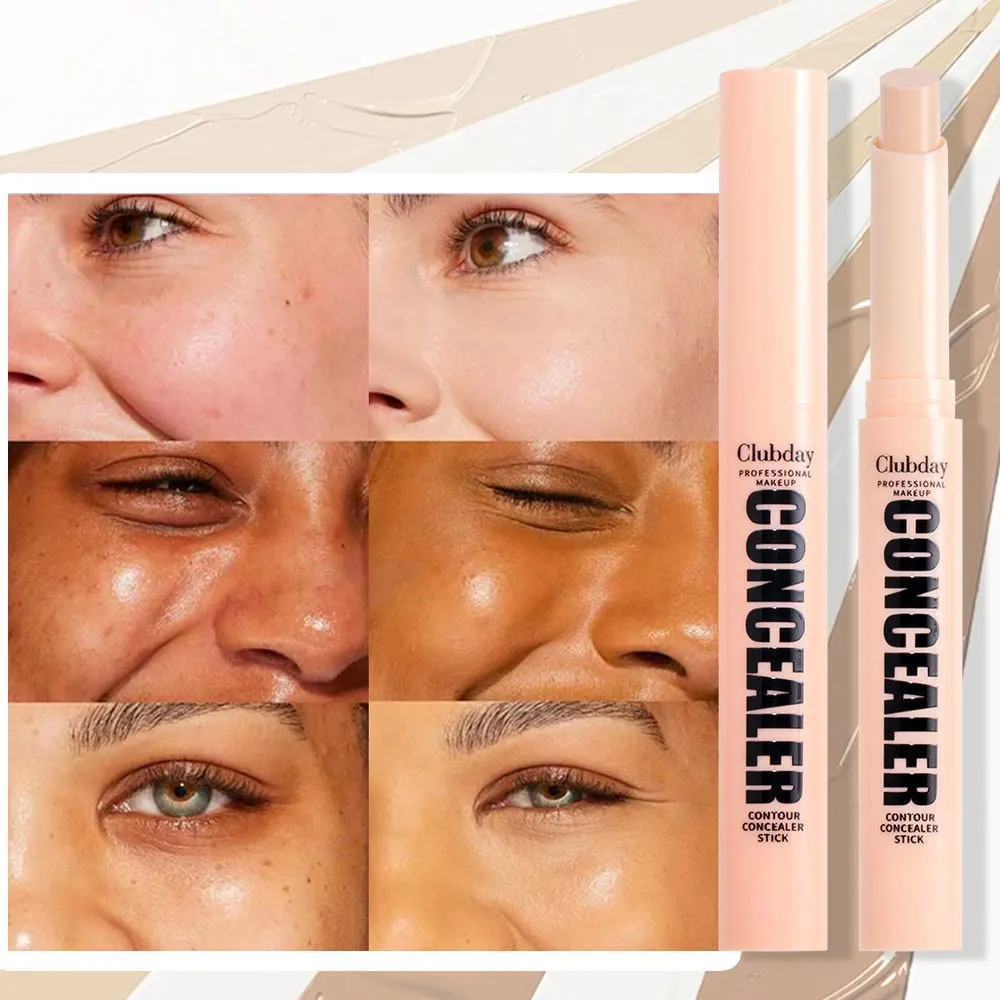 Clubday 9 色顔とボディ輪郭シャドウコンシーラーペンナチュラル三次元マット防水コンシーラースティック
