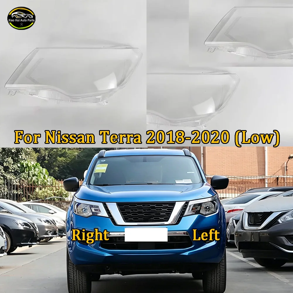 

Прозрачный плафон фары (крышка, линза) для Nissan Terra 2018-2020 (базовая комплектация), замена оригинального плафона, из плексигласа