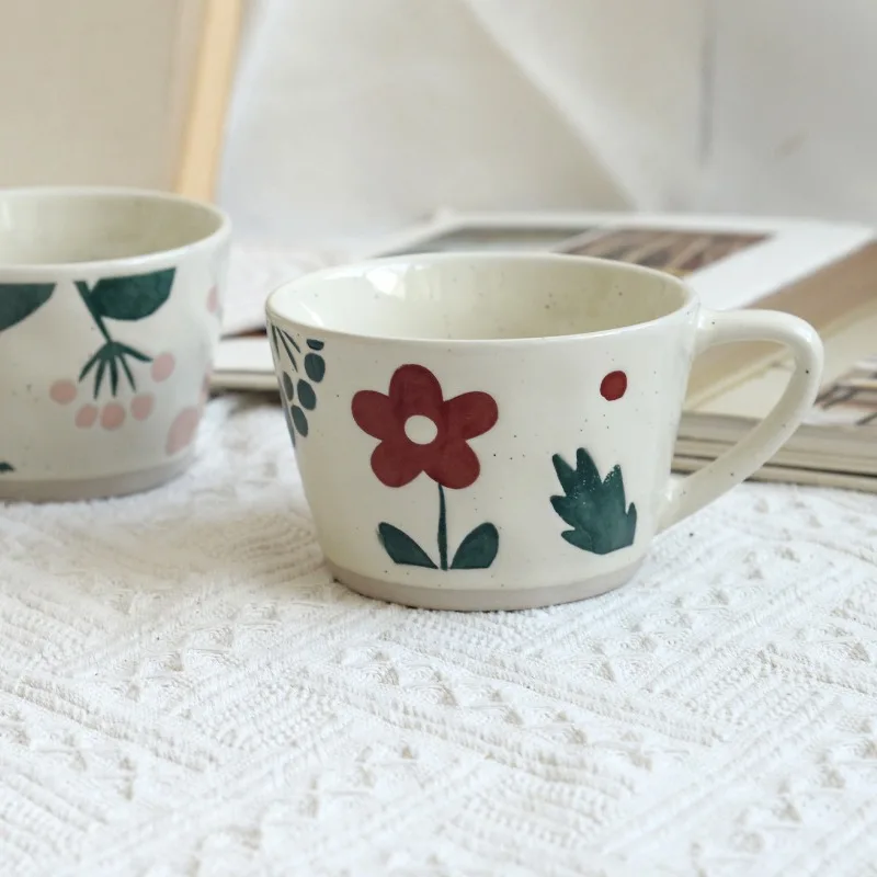 

Керамическая кружка для завтрака, молока, кофе, для дома, офиса, для воды