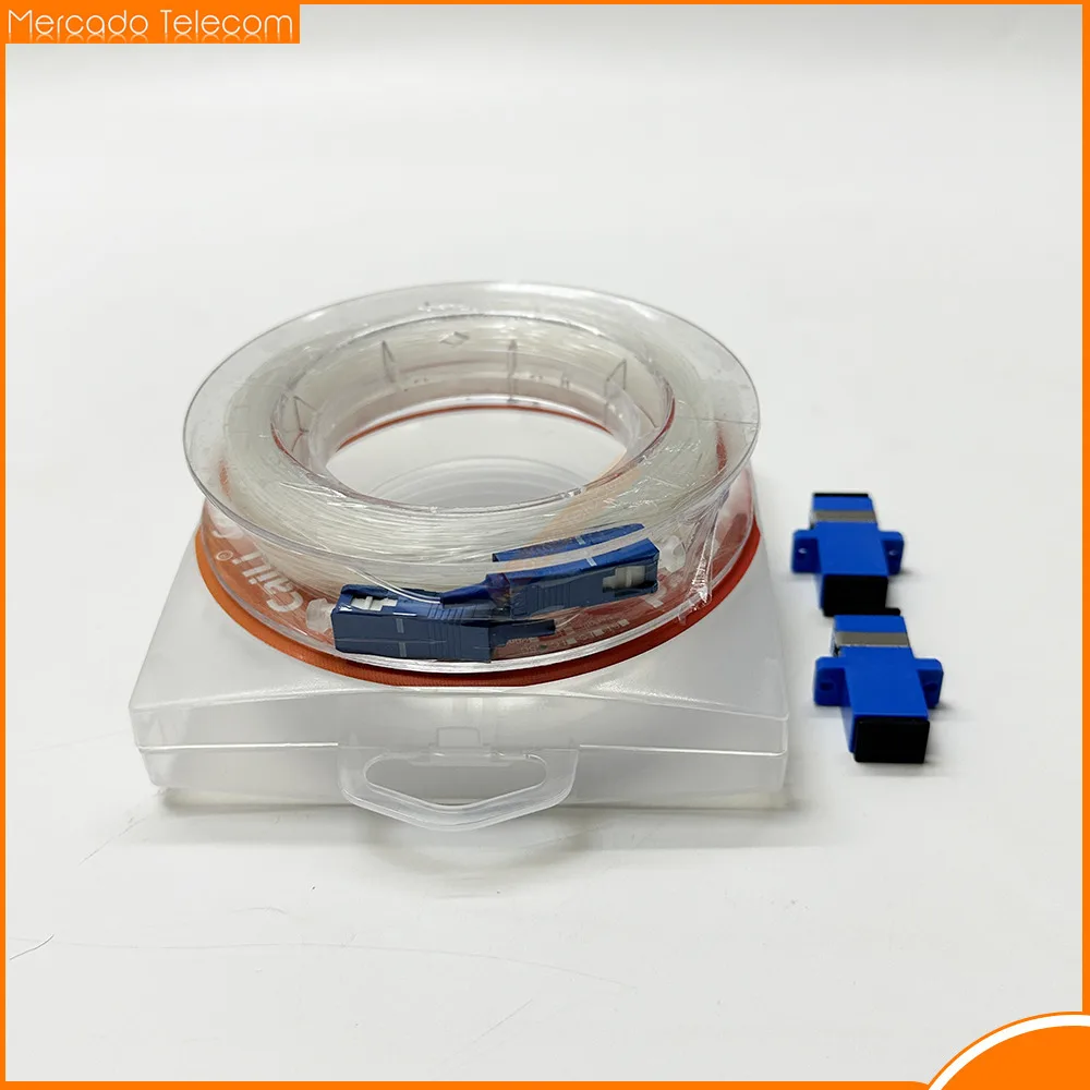cabo-de-fibra-optica-transparente-interno-sc-apc-5-100m-g657a2-tambor-invisivel-sc-sc-jumper-de-nucleo-unico-monomodo