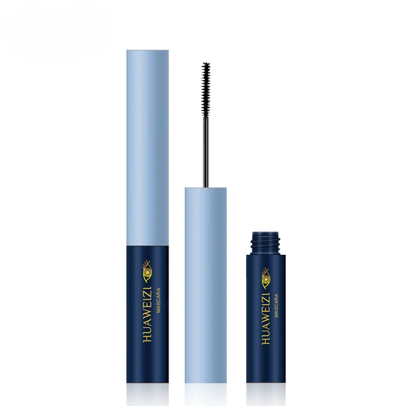 Nouveau mascara waterproof à boucles minces, longue durée, petite tête de brosse, ne tache pas et n'enlève pas facilement le maquillage