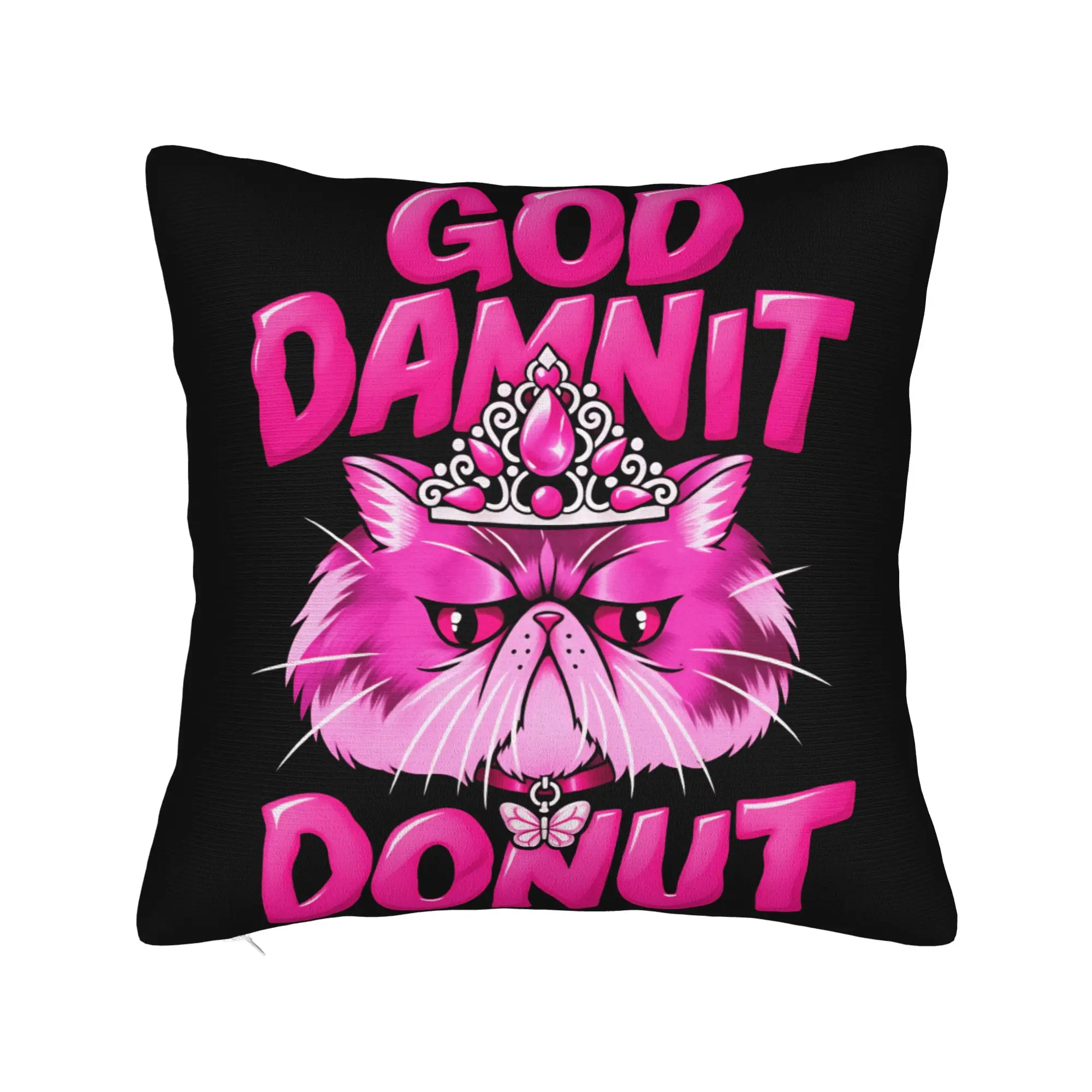 Dungeon Crawler Carl Princess Donut Pillow Cover  Vintage Pillow Case For Office Car Home Decor Soft Pillowcases Gift