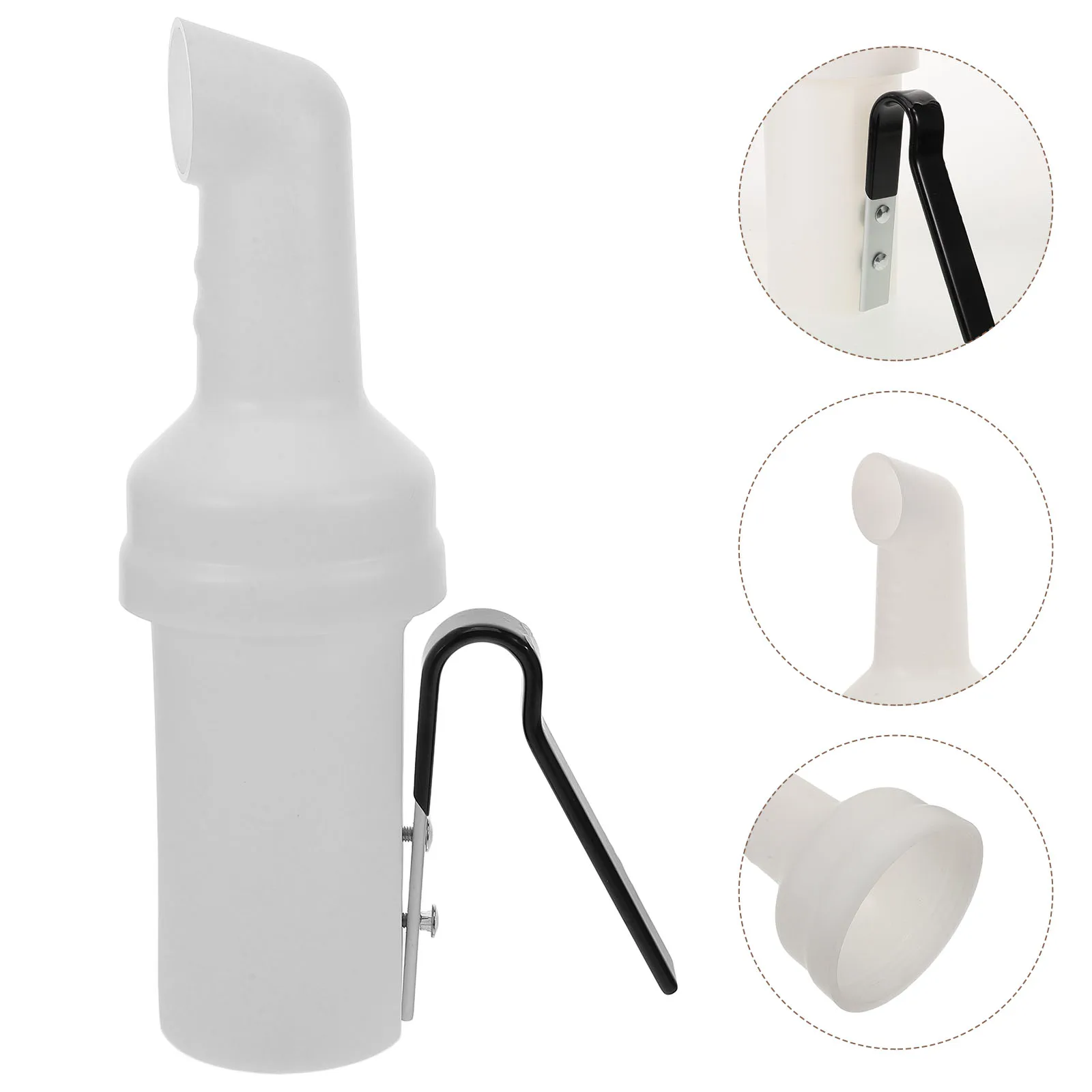 

Bottle For Cart Universal Divot Filler Sturdy Plastic Sand Container No Drilling Easy Hanging Golf Cart Accessories Rattle Proof