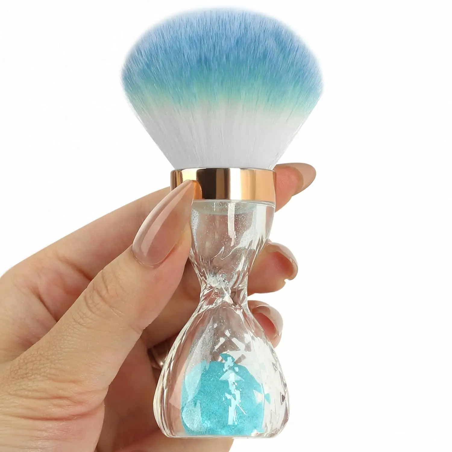 Soft Nail Dust Brush for Acrylic Nails Manicure Brush Clean Up Tools for Home Use or Salon Nail Art Brush