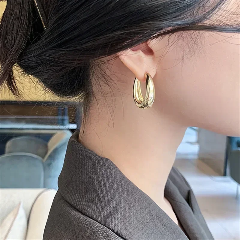 Pendientes de Aro Colgantes de Metal Clásicos Vintage LATS en Oferta para Mujer, Joyería de Oreja Atemporal y de Moda para Uso Diario, Citas, Bodas, Banquetes, Fiestas, Cumpleaños, San Valentín, Regalo para Adolescentes, Chicas Jóvenes y Señoritas