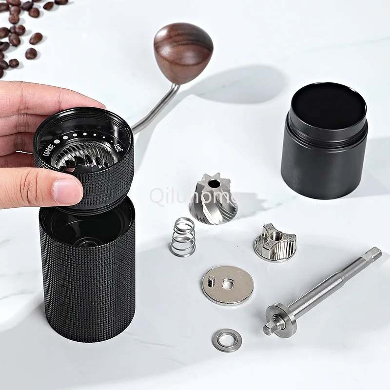 Shake Coffee Grinder CNC Steel Grinding Core Beans Coffee Grinder Household Grinder Italian Coffee