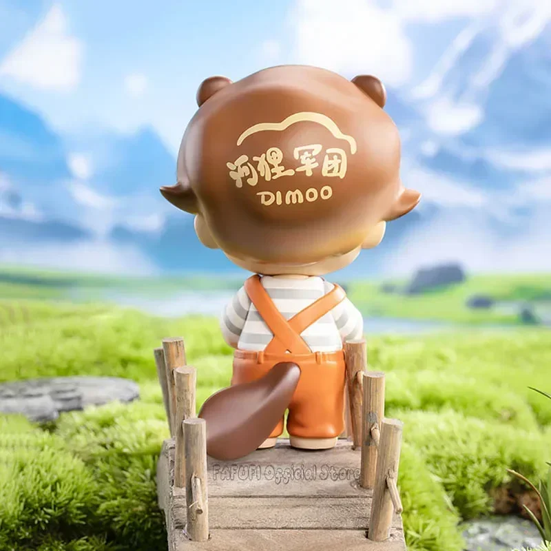 POP MART DIMOO Mengxin Beaver Elevator Series صندوق أعمى غامض رائعتين مصعد تحت عنوان الشكل مثالي للمكاتب #1