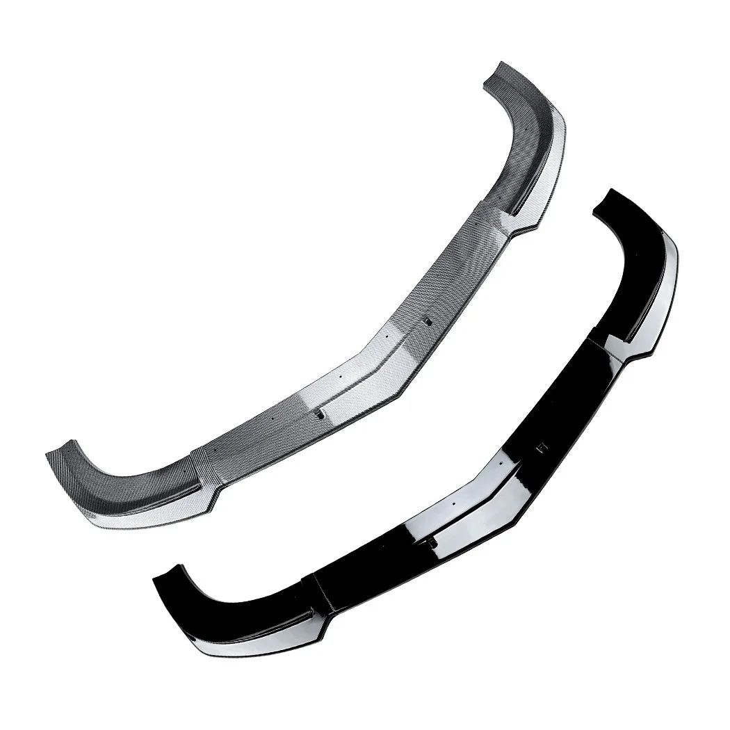 

For Mercedes Benz C Class W204 Facelift C63 AMG 2011-2014 Gloss Black Front Bumper Lip Splitter