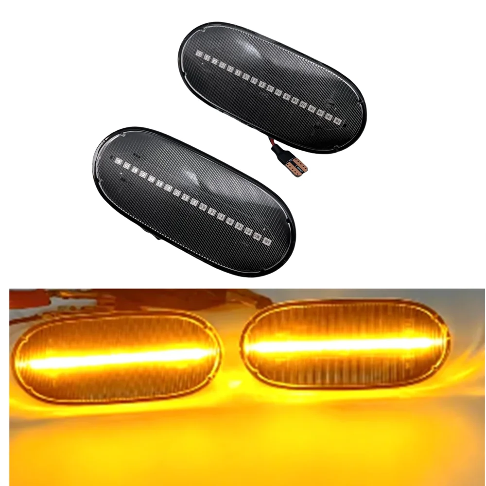 

2pcs LED Turn Signal Repeater Lamp Lamp Side Marker Light For Mercedes Benz Sprinter W906 For VW Crafter Minibus Van 2E