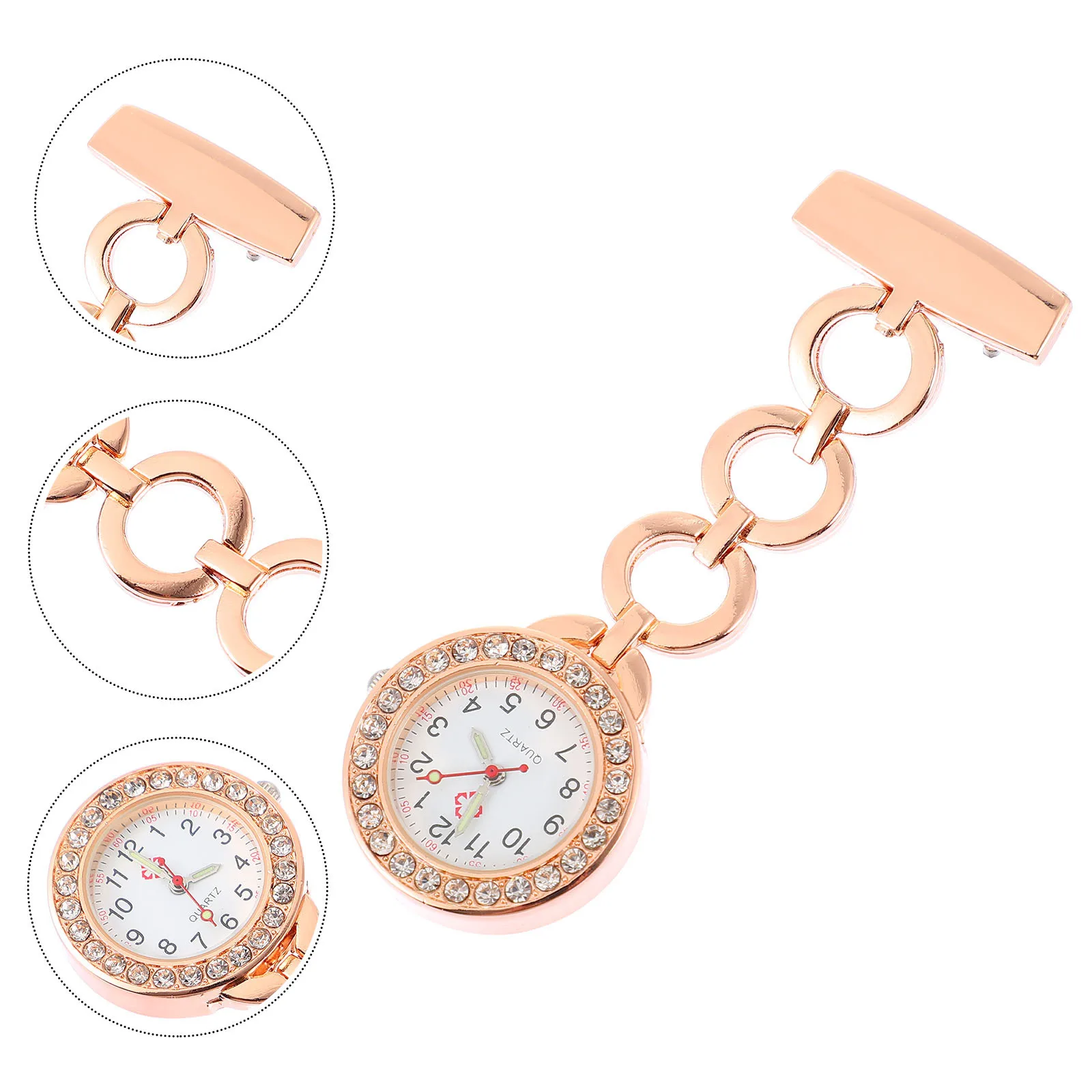 

Hanging Chest For Women Women Pocket Portable Fob Watch Medical Staff Gift Pocket Watch Nurse Accessories