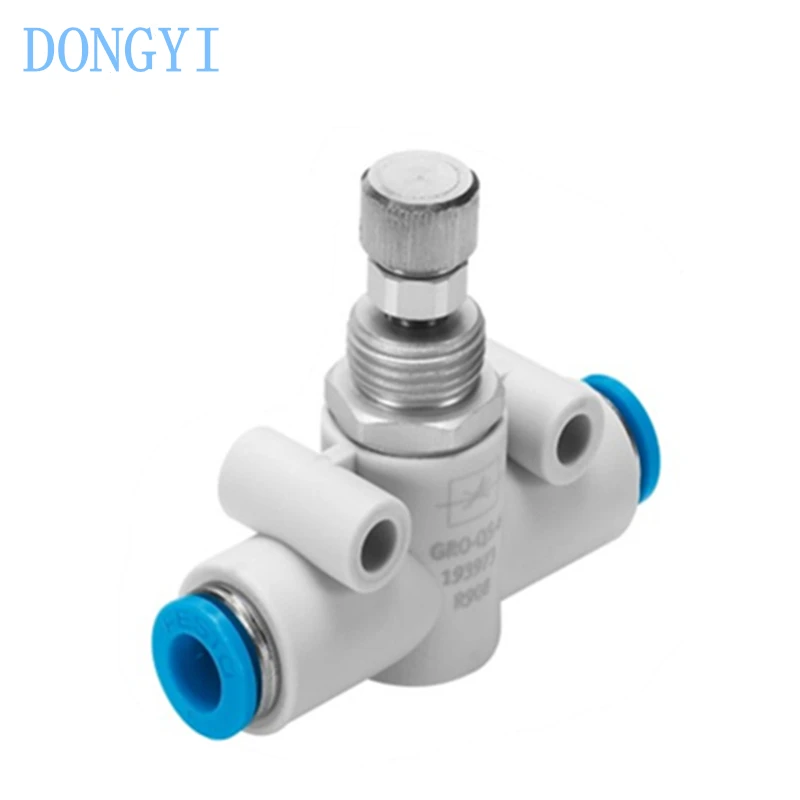 Flow Control Valve GRO GRO-QS GRO-QS-4 GRO-QS-6 GRO-QS-8 GRO-QS-10 GRO-QS-12 193972 193973