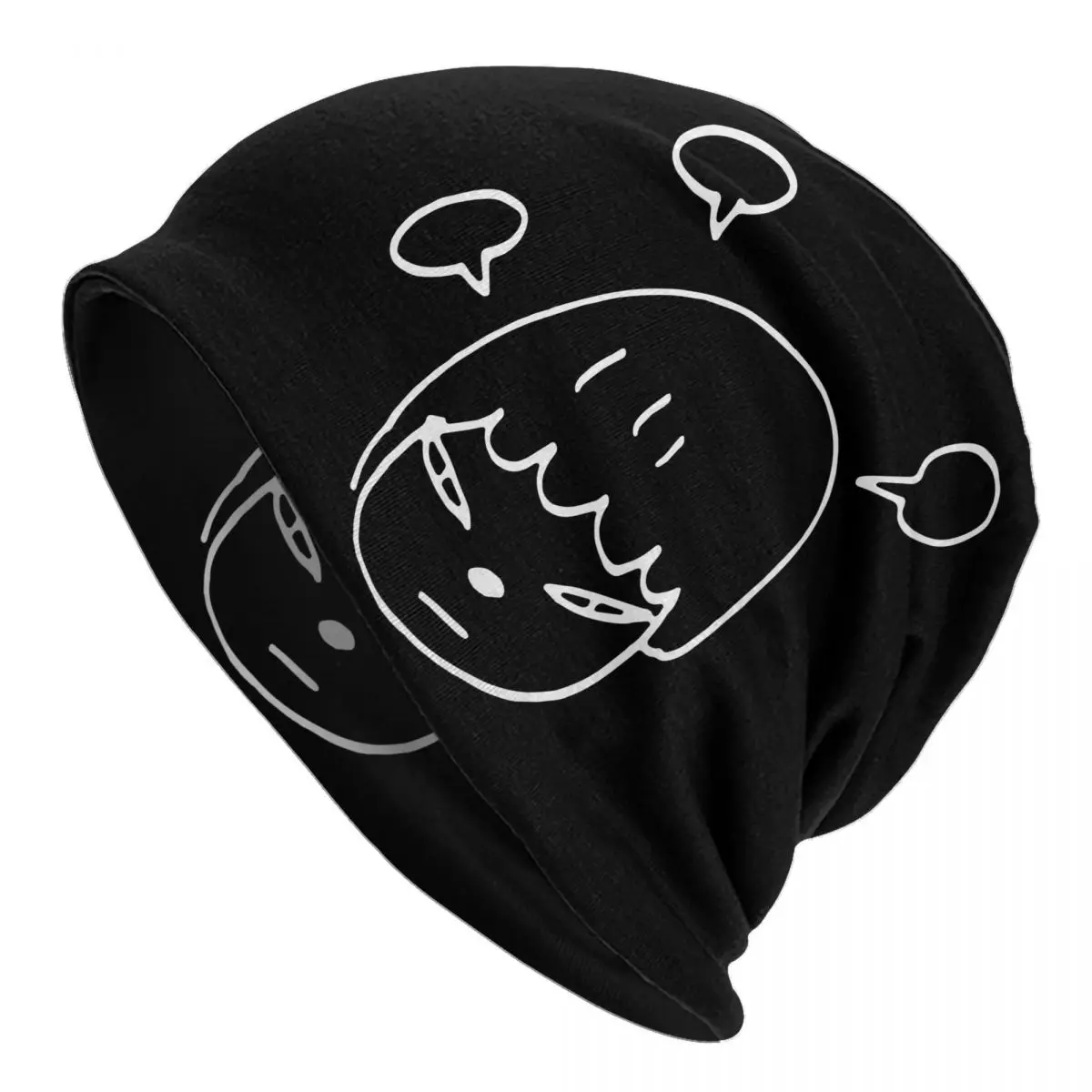 Yoshitomo Nara Dream Beanies Pullover Cap Comfortable Bonnet Hats Knit Hat Unisex Spring Warm Head Wrap Caps