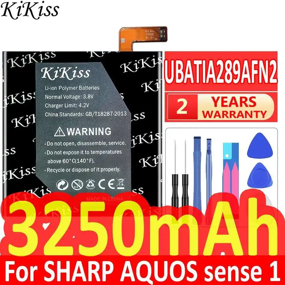 

Для Sharp Aquos Sense 1 UBATIA289AFN2 аккумулятор для мобильного телефона с быстрой зарядкой 3250 мАч