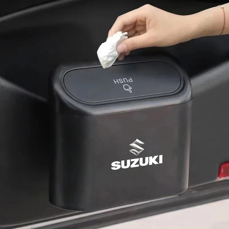 Bote de basura para puerta de coche, accesorios interiores para automóvil, llave para Suzuki Ignis Splash Kaiser Baleno Swift Jimny Vitara Samurai