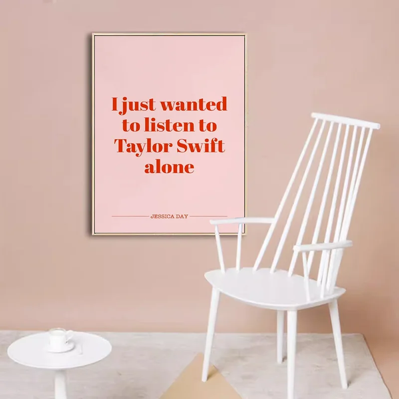 Modern Legally Blonde New Girl Text Quote Posters You Have To Sleep Canvas Painting Wall Pictures Pink Girls Bedroom Home Decor