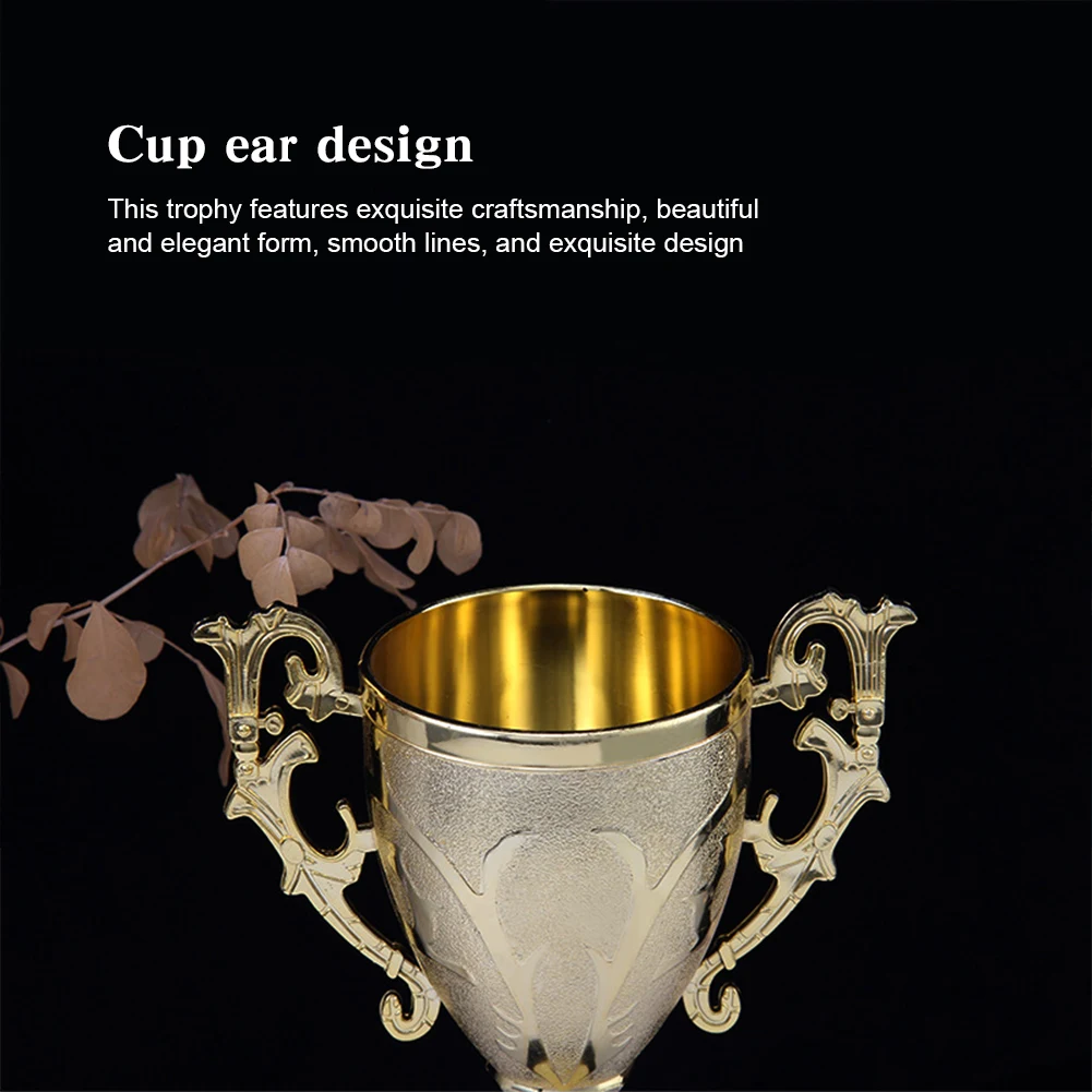 5-1PCS Personal Award Trophy with Base Trophy Cup Creative Achievement Prize Award Trophy for Soccer Sports Reward