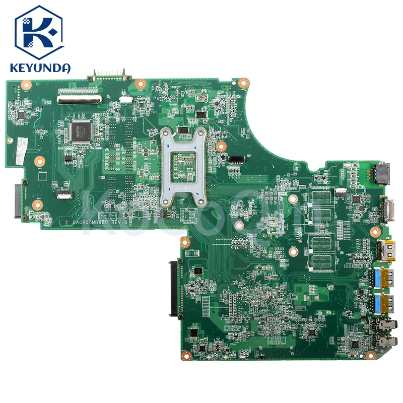 Para toshiba satélite s70 s75 notebook mainboard da0bd5mb8b0 slj8e a 000237530   Placa-mãe para laptop totalmente testada