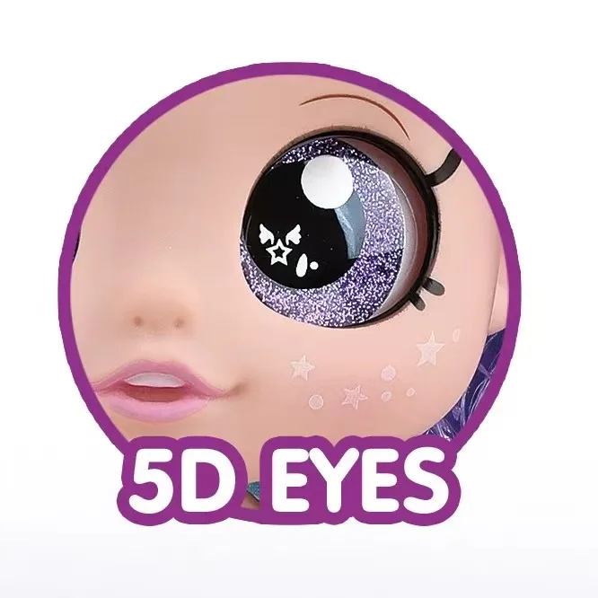 2026 K-pop الأكثر مبيعا 10 بوصة 5 مفصل 5D عين السمين الطفل K-POP الساحرة هنتر مجموعة دمية فينيل تمكين الموسيقى نمر صغير #6