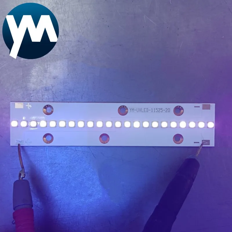 60-66W UV LED Module 365nm 385nm 395nm 405nm Drying Offset Ink Printing Ultraviolet Curing Light Source