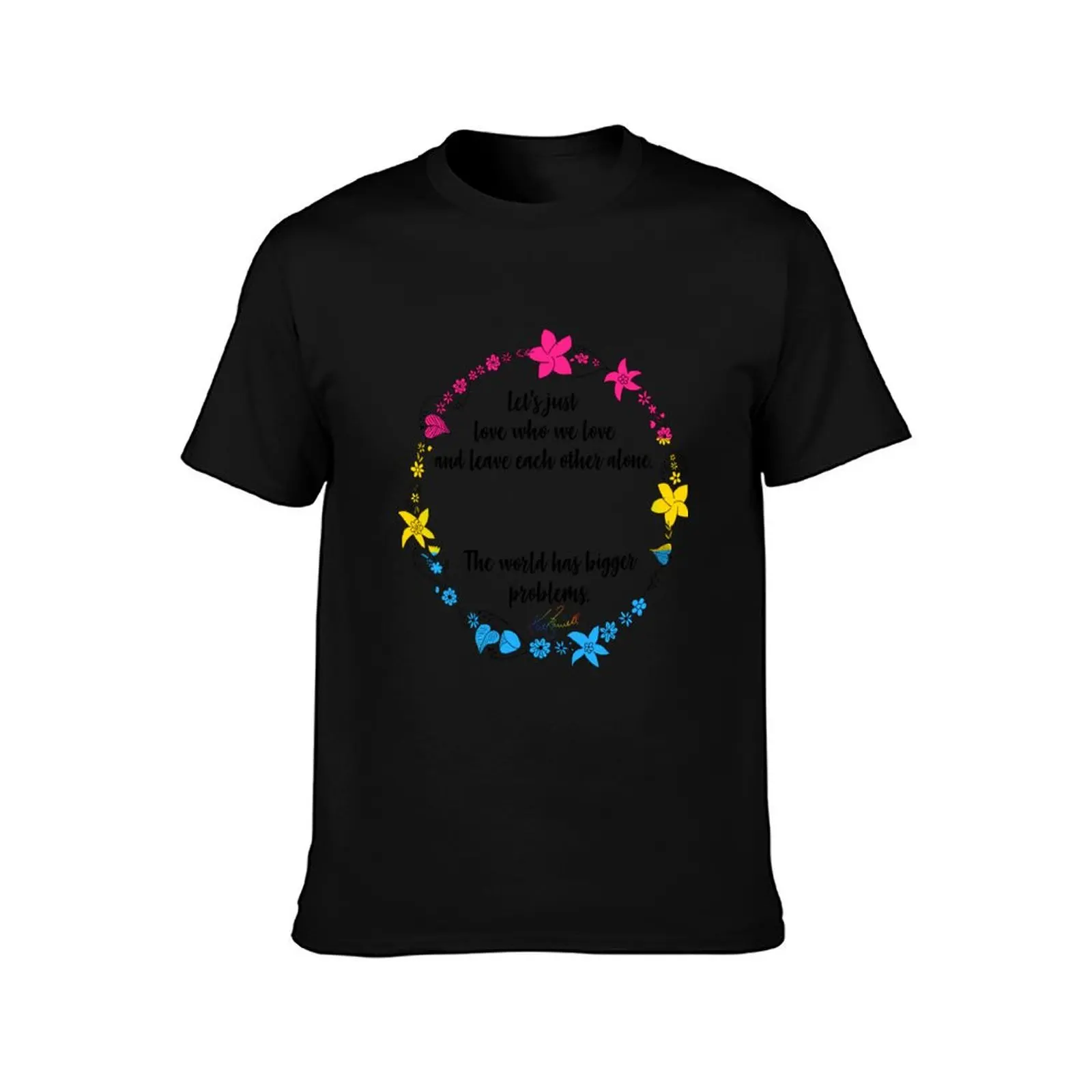 Kat Barrell quote with lesbian colours T-Shirt Vintage Style Printed Top T-Shirt