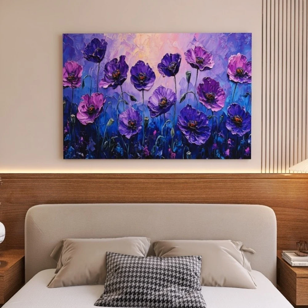 

1.5-Inch Thick Pine Solid Wood Frame, Canvas Wall Art, Birthday Gift Art Wall Painting, Bedroom, Office, Living Room