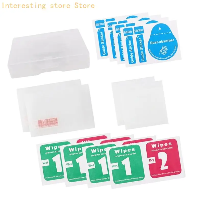 Bildschirmlinsen-Glasfolien-Set mit Wischwerkzeug, Kamera-Glasfolie für Pocket 4Pro Kamera 55KC – Detail 10