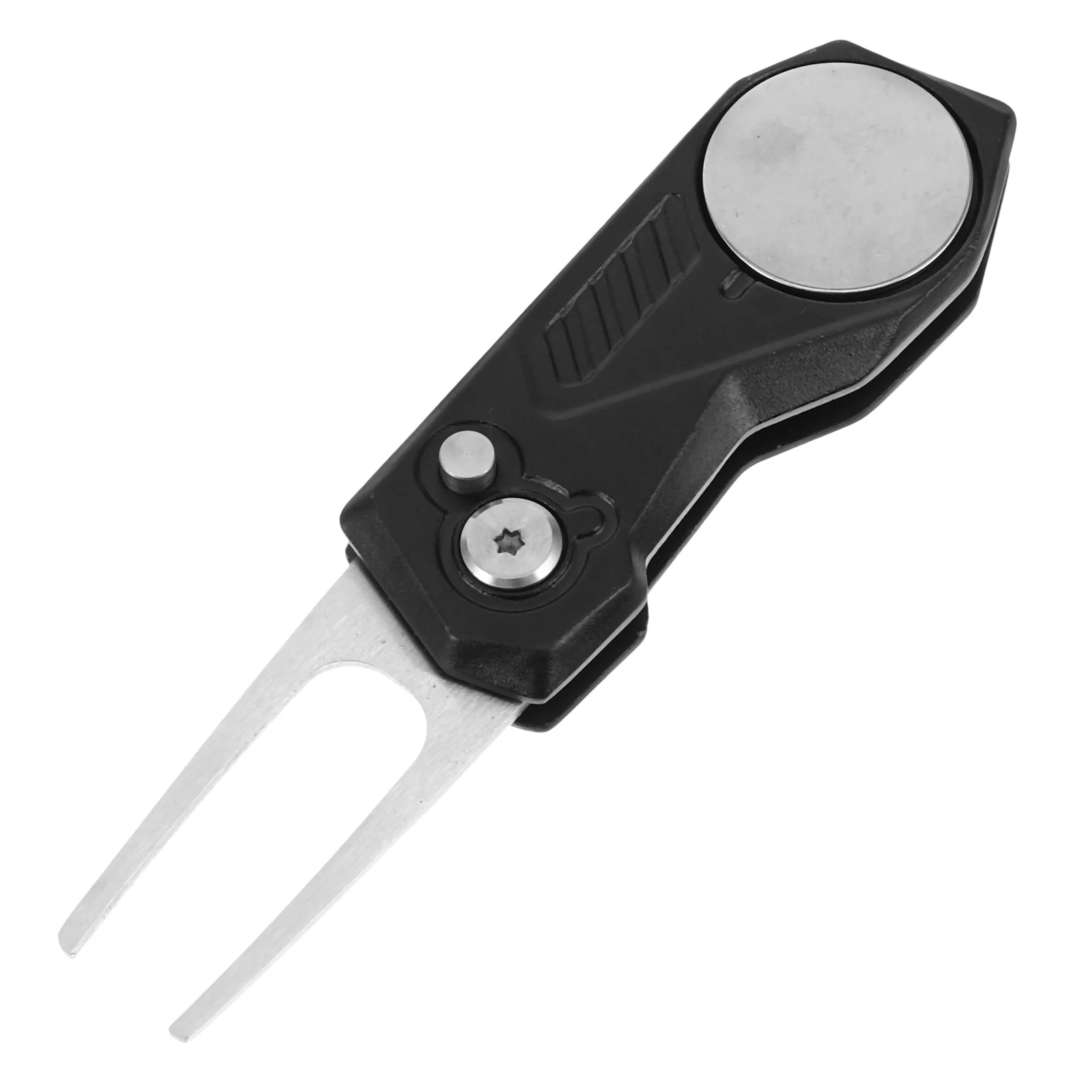 

Golf Fork Metal Putting Green Divot Turf Major Ball Repair Tool Aluminum Alloy Pitch Repairer