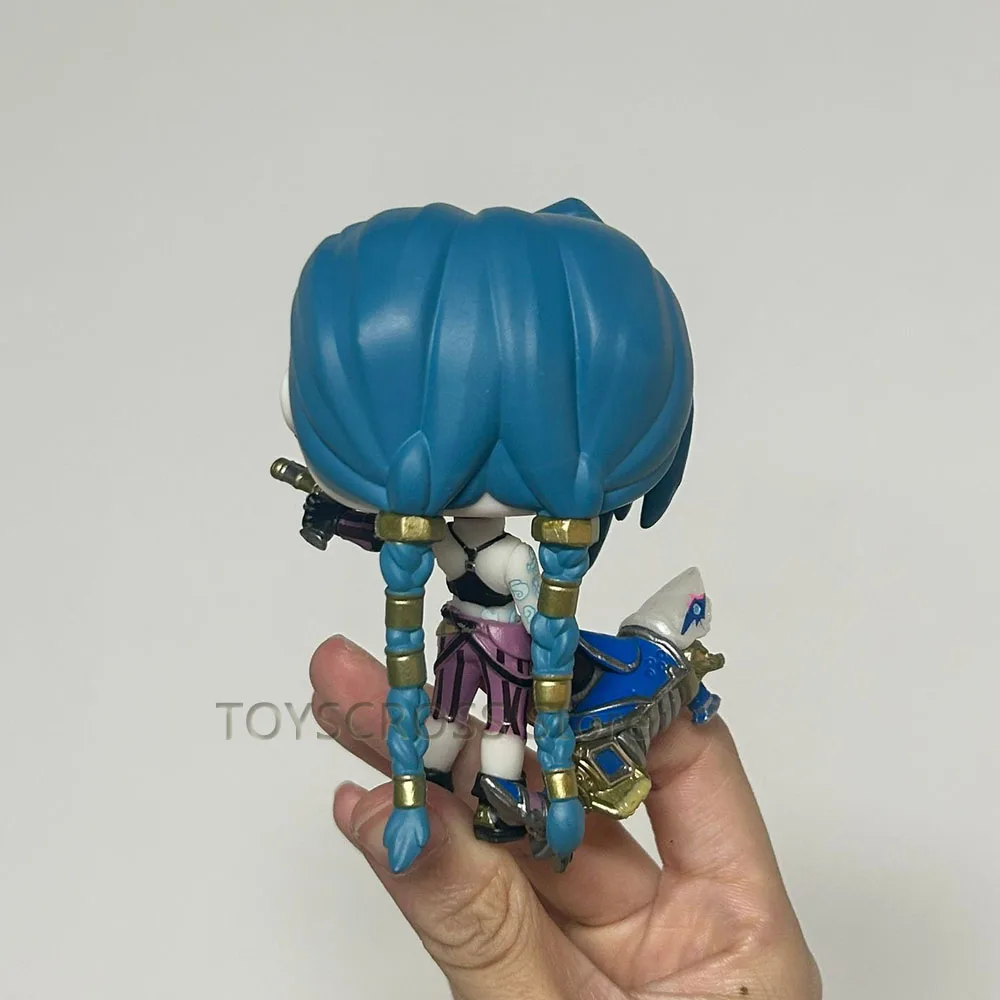ألعاب Funko Pop Arcane League Lengends Jinx # 1602 لعبة شخصيات الحركة من الفينيل هدايا للأطفال مجموعة الدمى