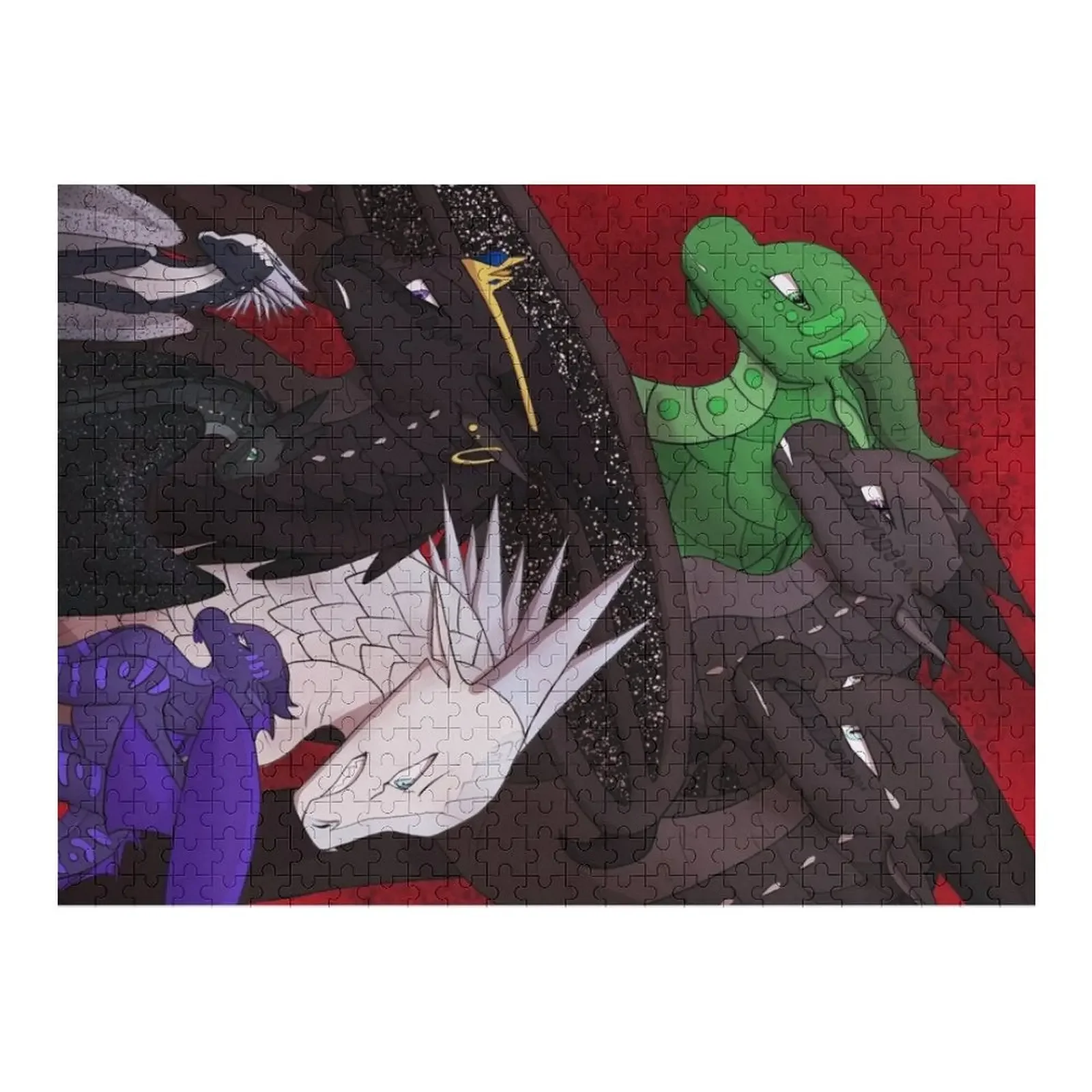 

Darkstalker Jigsaw Puzzle Personalized Toy Animal Personalized Baby Toy Puzzle