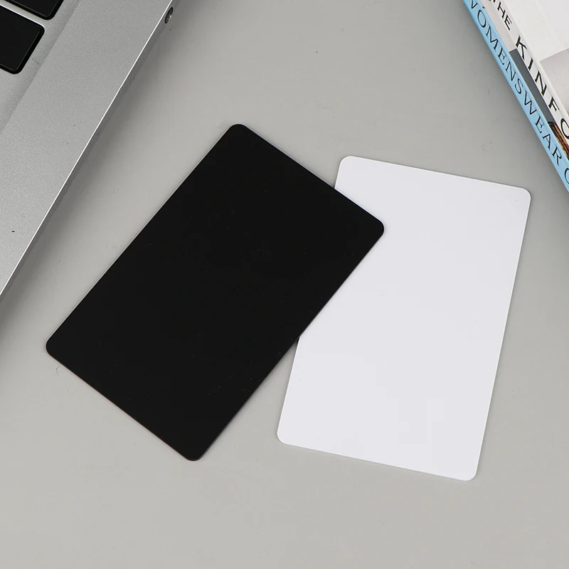 5/10Pcs NFC215 Black White Cards Rewritable NFC NT-AG215 PVC Cards Blank Easy Convenient Programmable NFC Business Card