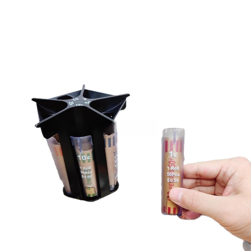 

Coin Counter Coin Sorting Tube | Creative 5-in-1 Change Sorter | Change Counter |